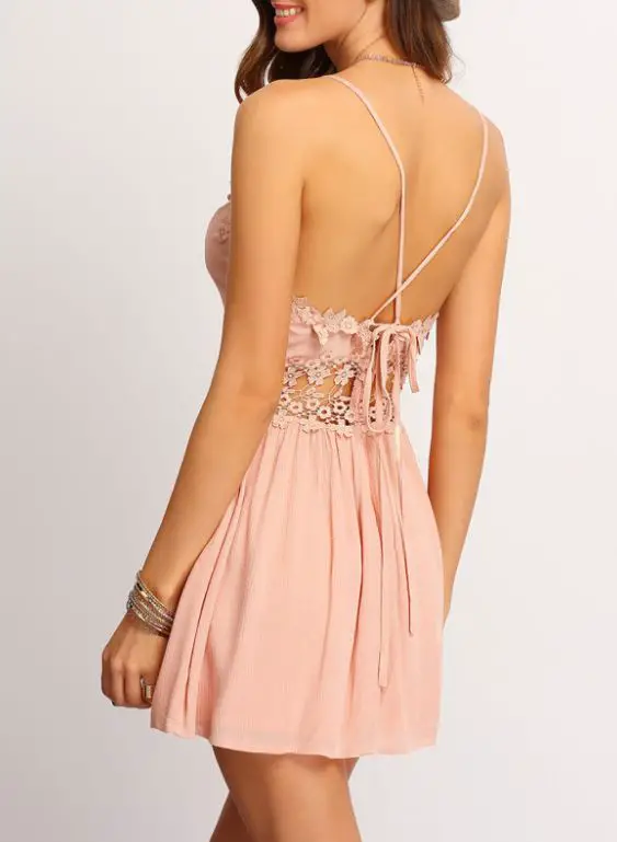 SHEIN -שמלה ורודה למכירה באינטרנט
