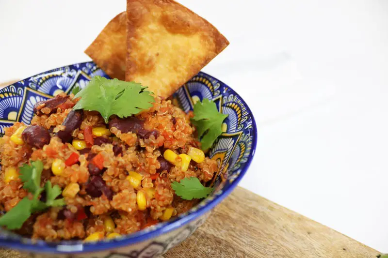 One-Pot-Mexican-Quinoa-with-Lazy-Guacamole-COVER-2