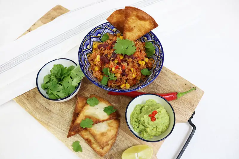 One-Pot-Mexican-Quinoa-with-Lazy-Guacamole-COVER