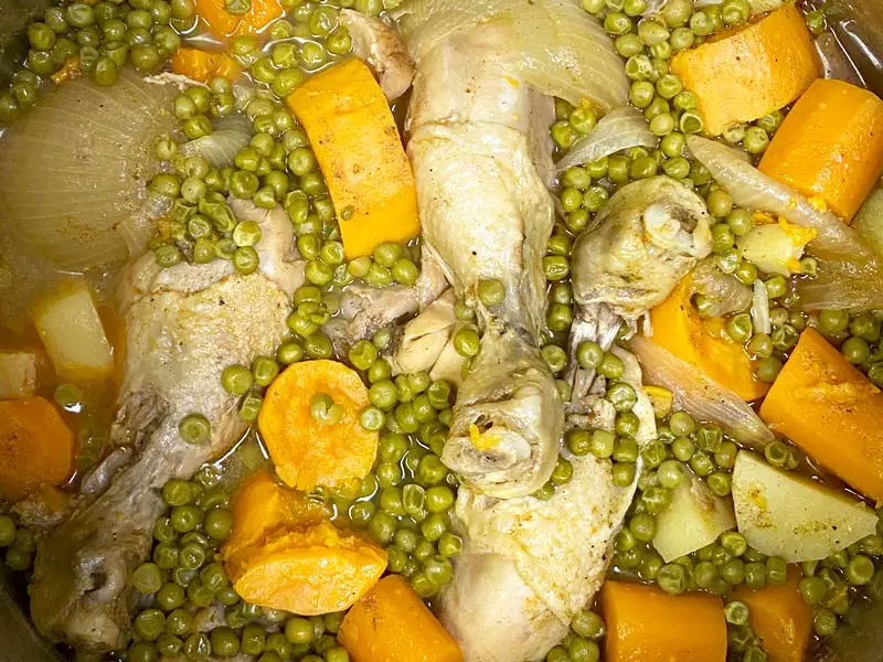 chicken-stew-with-sweet-potatoes-carrots-and-peas